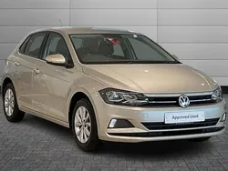 Ivory silver Used 2018 VW Polo SE Hatchback | £9,288 (Fair price)