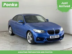Blue Used 2016 BMW 228 M Sport Coupe | £13,890