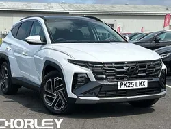 White New 2025 Hyundai Tucson Ultimate SUV | £38,020 (Expensive)