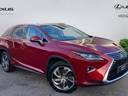 Red Used 2018 Lexus RX450h SUV | £25,364 (Fair price)