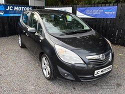 Black Used 2013 Vauxhall Meriva MPV | £3,495 (A bit pricey)