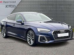 Blue Used 2022 Audi A5 Sportback S-Line Hatchback | £23,929 (Fair price)