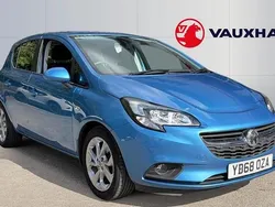 Blue Used 2019 Vauxhall Corsa Hatchback | £9,825 (Fair price)