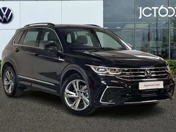 Black Used 2024 VW Tiguan R-line Edition SUV | £28,758 (Good price)