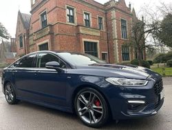 Blue Used 2021 Ford Mondeo ST-Line Sedan | £12,681 (Fair price)