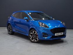 Blue Used 2020 Ford Puma ST-Line X Hatchback | £14,698
