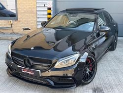 Black Used 2016 Mercedes C63S AMG Premium Sedan | £23,990