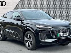 Black New 2025 Audi Q6 e-tron Sport SUV | £55,990 (Super price)