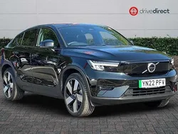 Black Used 2022 Volvo C40 Ultimate SUV | £24,850 (Good price)