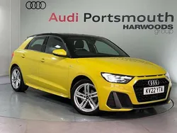 Yellow Used 2022 Audi A1 S-Line Hatchback | £21,790 (Fair price)
