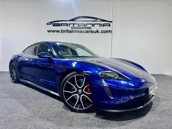 Blue Used 2022 Porsche Taycan Performance Package Sedan | £59,480 (Super price)