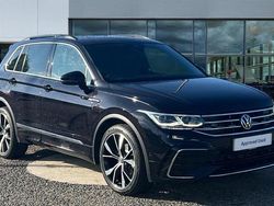 Black Used 2021 VW Tiguan R-line SUV | £22,798 (Fair price)