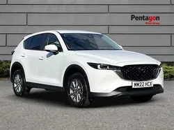 White Used 2022 Mazda CX-5 SUV | £20,350 (Good price)
