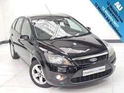 Black Used 2009 Ford Focus Zetec Hatchback | £2,795 (Fair price)