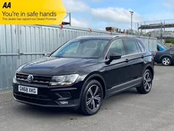 Black Used 2018 VW Tiguan SE SUV | £15,495 (Fair price)