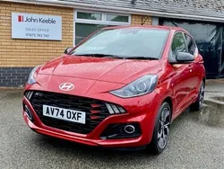 Red Used 2024 Hyundai i10 N Line Hatchback | £15,600