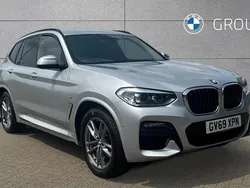 Silver Used 2020 BMW X3 M Sport SUV | £23,750 (Good price)