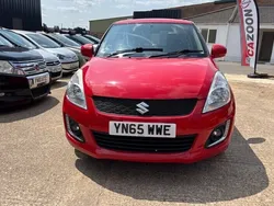 Red Used 2015 Suzuki Swift Hatchback | £3,199 (Good price)