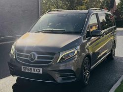 Grey Used 2018 Mercedes V250 AMG line MPV | £18,900 (Fair price)