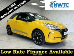 Yellow Used 2016 DS Automobiles DS3 Elegance Hatchback | £6,795 (Fair price)