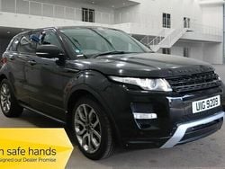 Black Used 2013 Land Rover Range Rover evoque Dynamic SUV | £10,995 (Fair price)