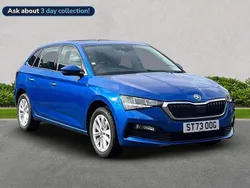 Blue Used 2023 Skoda Scala SE Technology Hatchback | £14,256 (Fair price)
