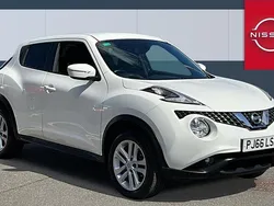 White Used 2015 Nissan Juke N-Connecta SUV | £7,255 (Fair price)