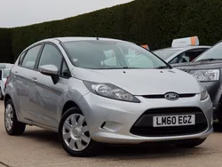 Silver Used 2010 Ford Fiesta Hatchback | £2,695 (A bit pricey)