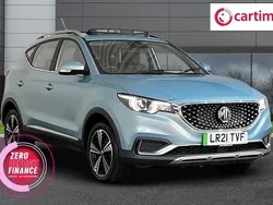 Blue Used 2021 MG ZS Exclusive Sedan | £10,750 (Good price)