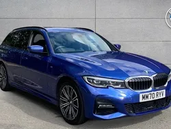 Blue Used 2021 BMW 330e M Sport Estate | £23,250 (A bit pricey)