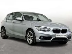 Silver Used 2017 BMW 118 Sport Line Hatchback | £11,300 (Good price)