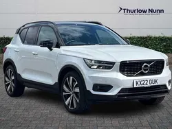 White Used 2022 Volvo XC40 R-Design Pro SUV | £23,700 (Fair price)