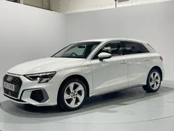 White Used 2023 Audi A3 Sportback e-tron S-Line Sedan | £23,999 (Fair price)