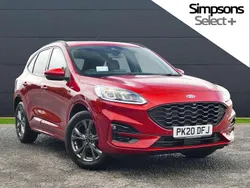 Red Used 2020 Ford Kuga ST-Line SUV | £16,995 (Fair price)
