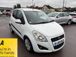 White Used 2013 Suzuki Splash SZ4 Hatchback | £5,995 (Expensive)