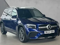 Blue Used 2022 Mercedes GLB200 AMG Line Premium Plus SUV | £30,046 (Fair price)