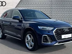 Blue Used 2024 Audi Q5 S-Line SUV | £39,582 (Fair price)
