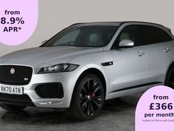 Silver Used 2020 Jaguar F-Pace S SUV | £22,775 (Fair price)