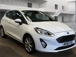 White Used 2018 Ford Fiesta Zetec Hatchback | £8,300 (Fair price)