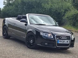 Black Used 2008 Audi A4 Cabriolet S-Line Cabriolet | £5,950 (Expensive)
