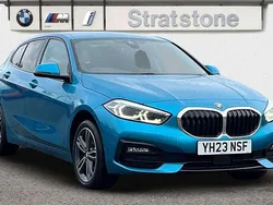 Blue Used 2023 BMW 118 Sport Line Hatchback | £22,999 (Good price)