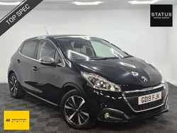 Black Used 2019 Peugeot 208 S Hatchback | £9,995 (Fair price)