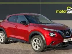 Red Used 2021 Nissan Juke N-Connecta SUV | £15,000 (Good price)