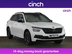 White Used 2021 Skoda Kamiq Monte Carlo SUV | £16,999 (Good price)