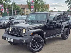 Black Used 2015 Jeep Wrangler Overland SUV | £21,990 (Fair price)