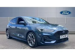 Blue Used 2024 Ford Focus ST-Line X Hatchback | £20,694 (Fair price)