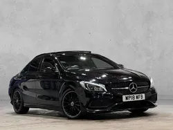 Black Used 2018 Mercedes CLA220 AMG line Sedan | £16,990 (A bit pricey)