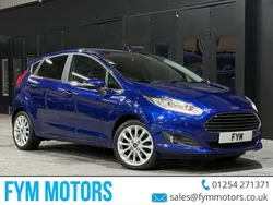 Blue Used 2015 Ford Fiesta Titanium X Hatchback | £6,795 (Fair price)
