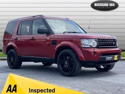 Red Used 2013 Land Rover Discovery 4 HSE SUV | £12,950 (Fair price)