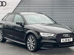 Black Used 2019 Audi A3 Black Edition Hatchback | £18,110 (Fair price)